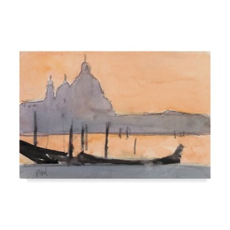 Samuel Dixon 'Venice Watercolors X' Canvas Art,30x47